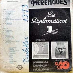 Disco de Vinilo Los Diplomáticos - Merengues Con Los Diplomáticos Vinyl Record