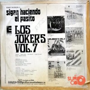 Disco de Vinilo Los Jokers - Sigan Haciendo El Pasito Vinyl Record
