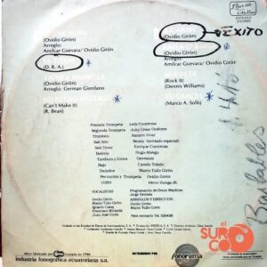 Disco de Vinilo Grupo Rana - Socaribe Vinyl Record