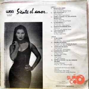 Disco de Vinilo Olga Tañón - Siente El Amor Vinyl Record