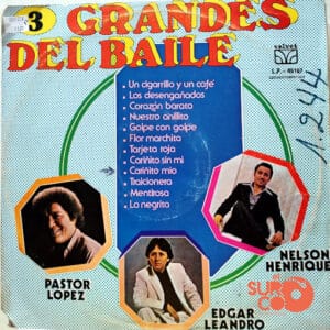 Varios - 3 Grandes Del Baile Vinilo