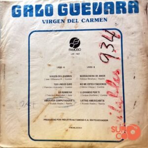 Disco de Vinilo Galo Guevara - Virgen Del Carmen Vinyl Record