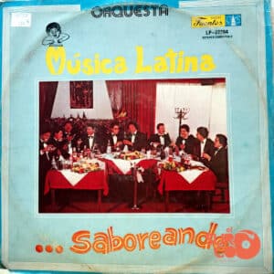Disco de Vinilo Orquesta Música Latina - Saboreando ! Vinyl Record