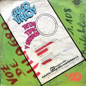 Disco de Vinilo Cuco Valoy - Ritmo Típico Y Sabroso Vinyl Record