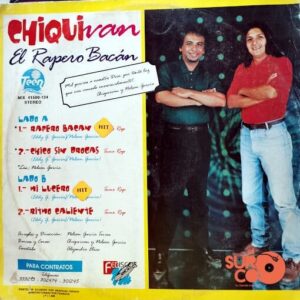 Disco de Vinilo Chiquivan - El Rapero Bacán Vinyl Record