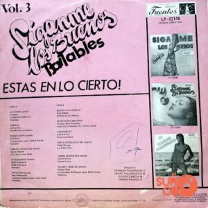 Disco de Vinilo Varios - Síganme Los Buenos Bailables Vinyl Record