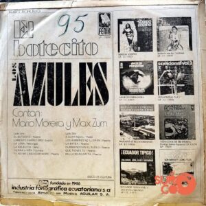 Disco de Vinilo Los Azules - El Botecito Vinyl Record