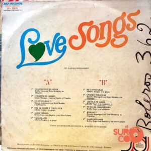 Disco de Vinilo Varios - Love Songs Of Rafael Hernández Vinyl Record