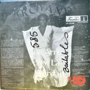 Disco de Vinilo Joe Arroyo - Arroyando Vinyl Record