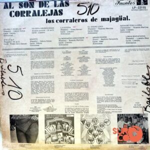 Disco de Vinilo Los Corraleros De Majagual - Al Son De Las Corralejas Vinyl Record