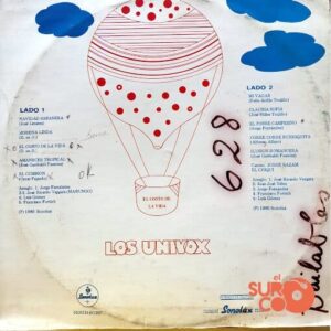 Disco de Vinilo Los Univox - El Costo De La Vida Vinyl Record