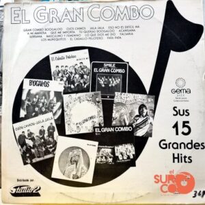 Disco de Vinilo El Gran Combo - Sus 15 Grandes Hits Vinyl Record