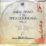 Disco de Vinilo Aníbal Bravo  - Anibal Bravo Y Su Típica Dominicana Vol. 2 Vinyl Record