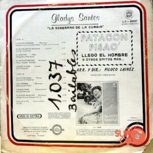 Disco de Vinilo Gladys Santos - Patacón Pisao Vinyl Record