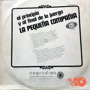 Disco de Vinilo Pequeña Compañía - Al Principio Y Al Final De La Juerga Vinyl Record