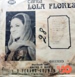 Disco de Vinilo Lola Flores - Canta Lola Flores Vinyl Record