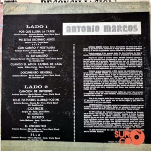 Disco de Vinilo Antonio Marcos - Antonio Marcos Vinyl Record