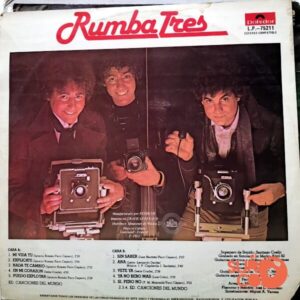 Disco de Vinilo Rumba Tres - Mi Vida Tu Vinyl Record
