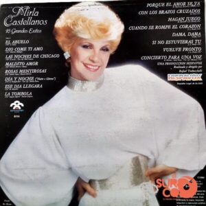 Disco de Vinilo Mirla Castellanos - 16 Grandes Éxitos Vinyl Record