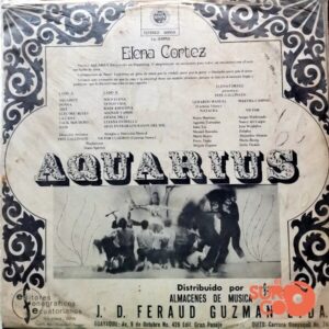 Disco de Vinilo Elena Cortéz - Acuarius Vinyl Record