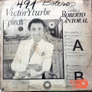 Disco de Vinilo Victor Yturbe - Canta A Roberto Cantoral Vinyl Record