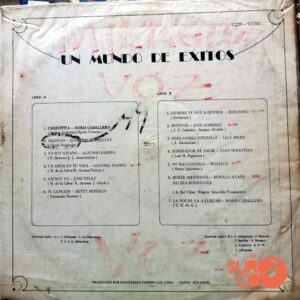 Disco de Vinilo Varios - Un Mundo De Éxitos Vinyl Record