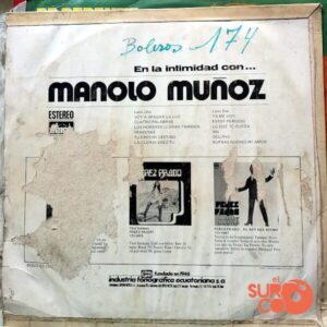 Disco de Vinilo Manolo Muñoz - En La Intimidad Con… Vinyl Record