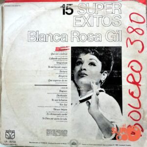 Disco de Vinilo Blanca Rosa Gil - 15 Súper Éxitos Vinyl Record