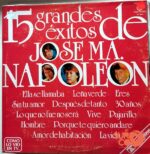 Disco de Vinilo José María Napoleón - 15 Grandes Éxitos Vinyl Record