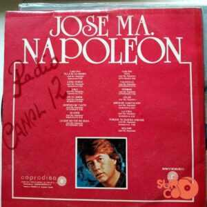 Disco de Vinilo José María Napoleón - 15 Grandes Éxitos Vinyl Record