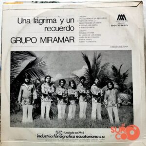 Disco de Vinilo Grupo Miramar - Una Lágrima Y Un Recuerdo Vinyl Record
