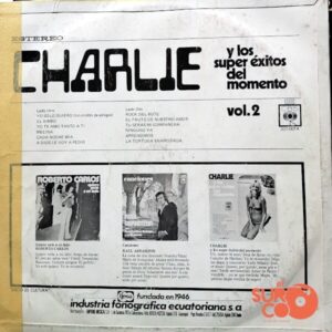 Disco de Vinilo Charlie - Charlie Y Los Súper Éxitos Del Momento Vol 2 Vinyl Record