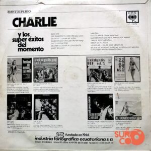 Disco de Vinilo Charlie - Y Los Súper Éxitos Del Momento Vinyl Record