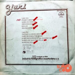 Disco de Vinilo Yuri - Yuri Vinyl Record