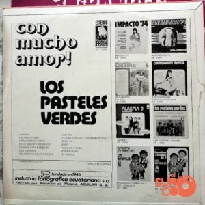 Disco de Vinilo Los Pasteles Verdes - Con Mucho Amor Vinyl Record