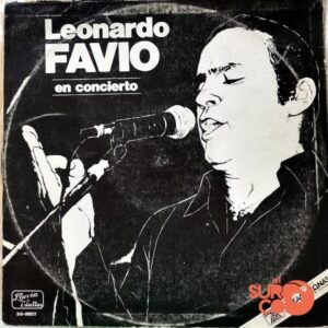 Disco de Vinilo Leonardo Favio - En Concierto Vinyl Record
