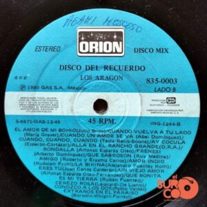 Disco de Vinilo Los Aragon - Disco Del Recuerdo Vinyl Record