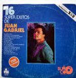 Disco de Vinilo Juan Gabriel - 16 Súper Éxitos De Vinyl Record