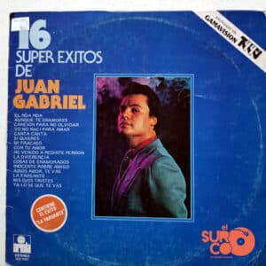 Juan Gabriel - 16 Súper Éxitos De Vinilo