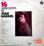 Disco de Vinilo Juan Gabriel - 16 Súper Éxitos De Vinyl Record