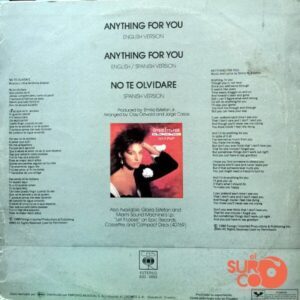Disco de Vinilo Gloria Estefan - Disco Mix Vinyl Record