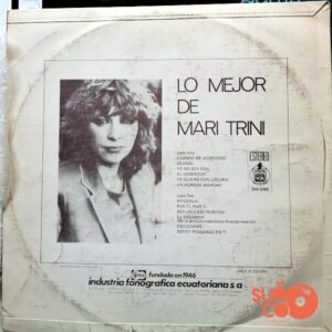 Disco de Vinilo Mari Trini - Lo Mejor De Mari Trini Vinyl Record
