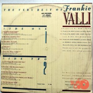 Disco de Vinilo Frankie Valli - The Very Best Of Frankie Valli Vinyl Record