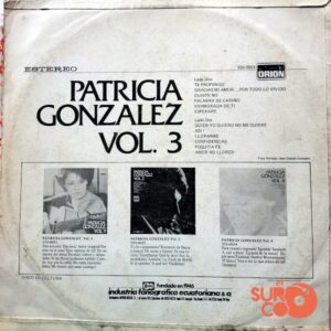 Disco de Vinilo Patricia González - Patricia González Vol III Vinyl Record