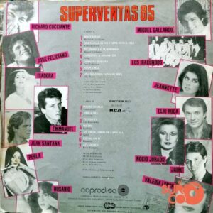 Disco de Vinilo Varios - Superventas 85 Vinyl Record