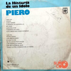 Disco de Vinilo Piero - La Historia De Un Ídolo Vinyl Record