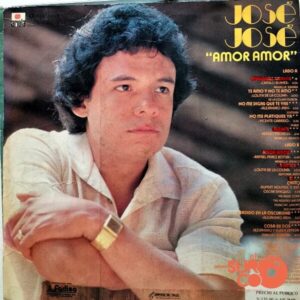 Disco de Vinilo José José - Amor Amor Vinyl Record