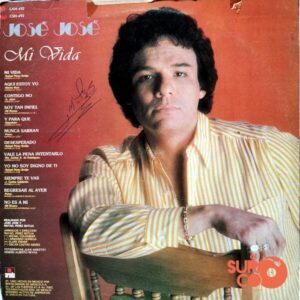 Disco de Vinilo José José - Mi Vida Vinyl Record