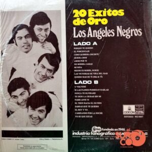 Disco de Vinilo Los Angeles Negros - 20 Éxitos De Oro Vinyl Record