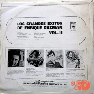 Disco de Vinilo Enrique Guzmán - Los Grandes Éxitos De Enrique Guzmán Vinyl Record